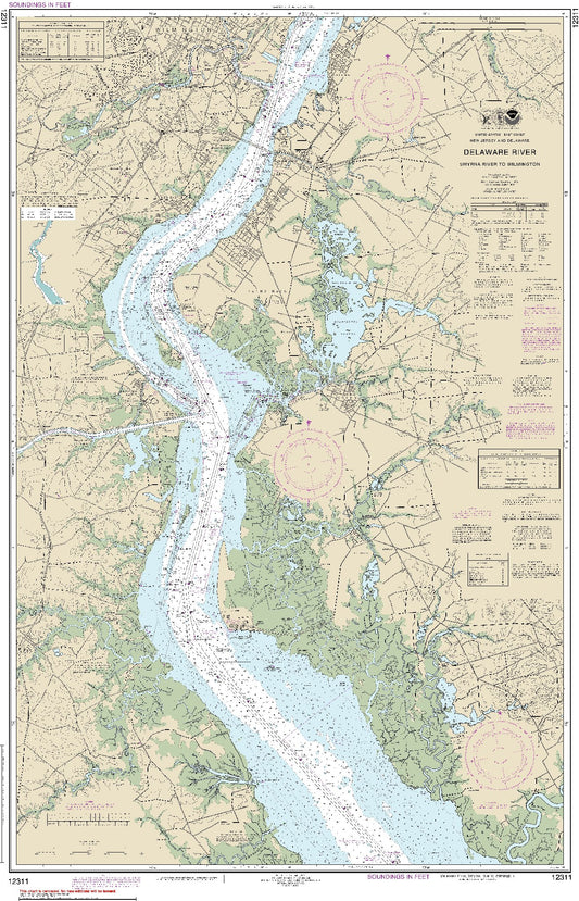 Delaware River - Smyrna River to Wilmington (12311) by NOAA