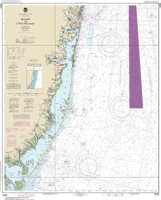 Sea Girt to Little Egg Inlet (12323) by NOAA