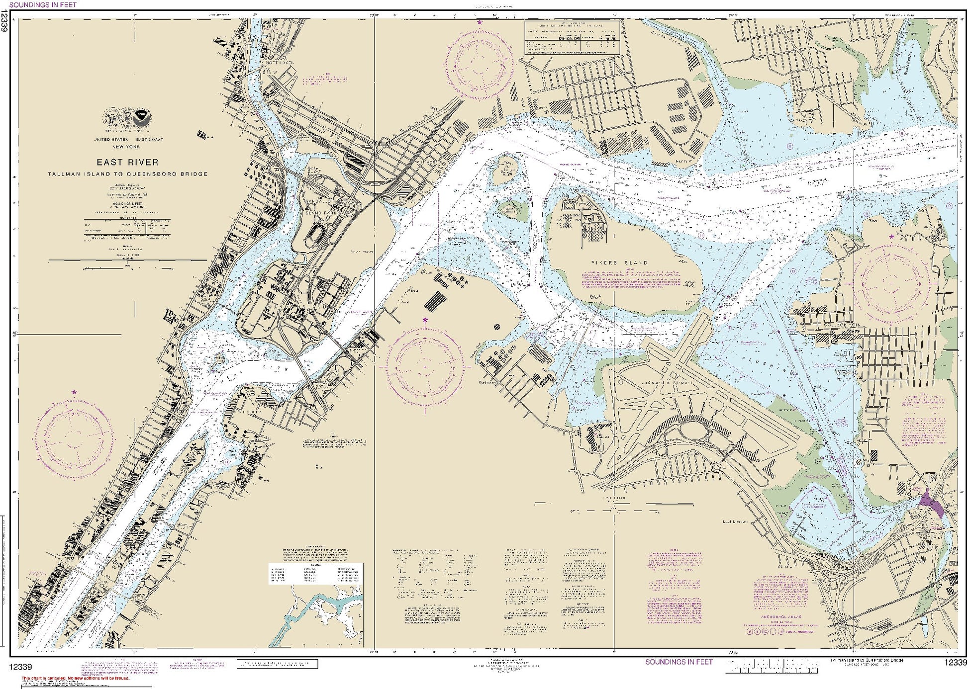 Tallman Island to Queensboro Bridge (12339) by NOAA