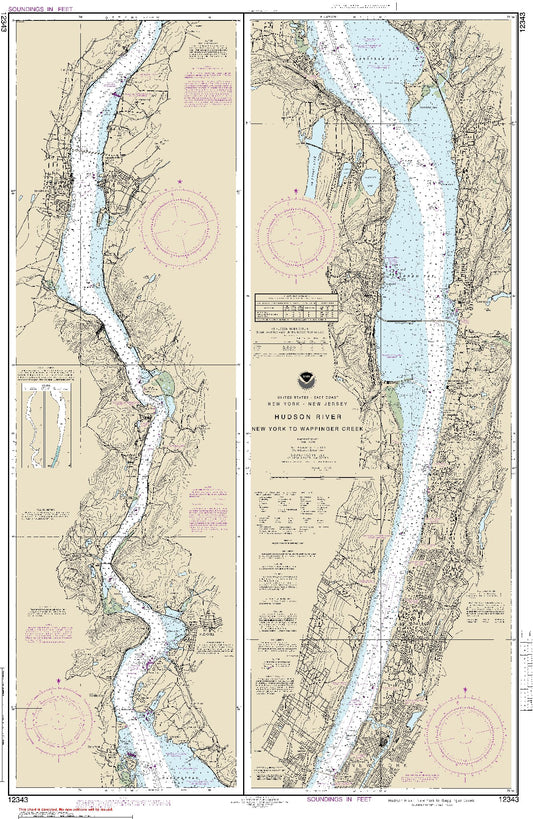 Hudson River - New York to Wappinger Creek (12343) by NOAA