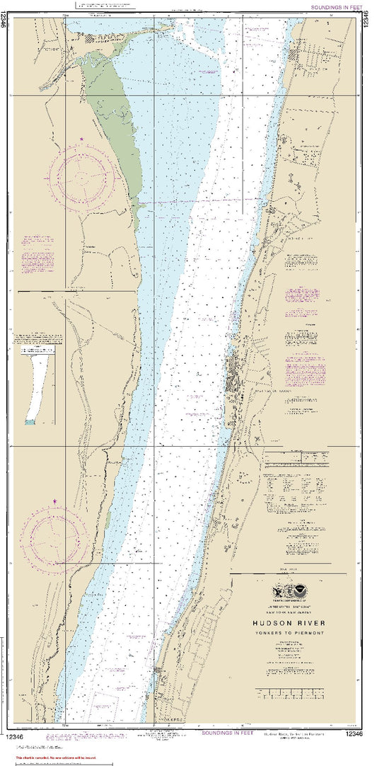 Hudson River - Yonkers to Piermont (12346) by NOAA