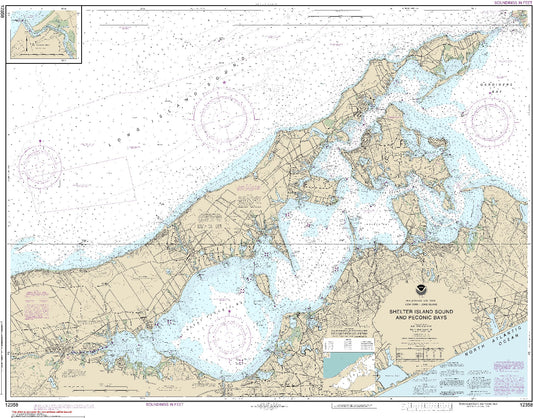 Shelter Island Sound and Peconic Bays (12358) by NOAA