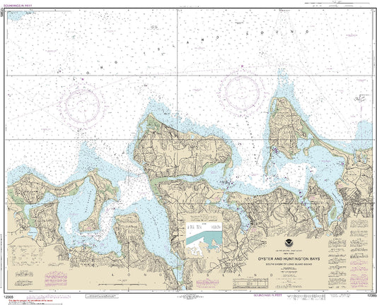 Oyster and Huntington Bays (12365) by NOAA