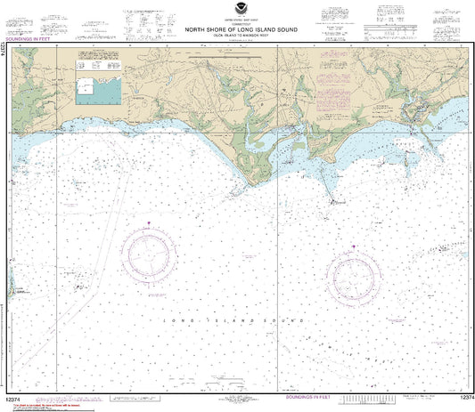Duck Island to Madison Reef (12374) by NOAA