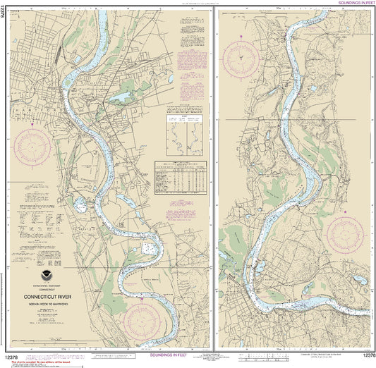 Connecticut River - Bodkin Rock to Hartford (12378) by NOAA