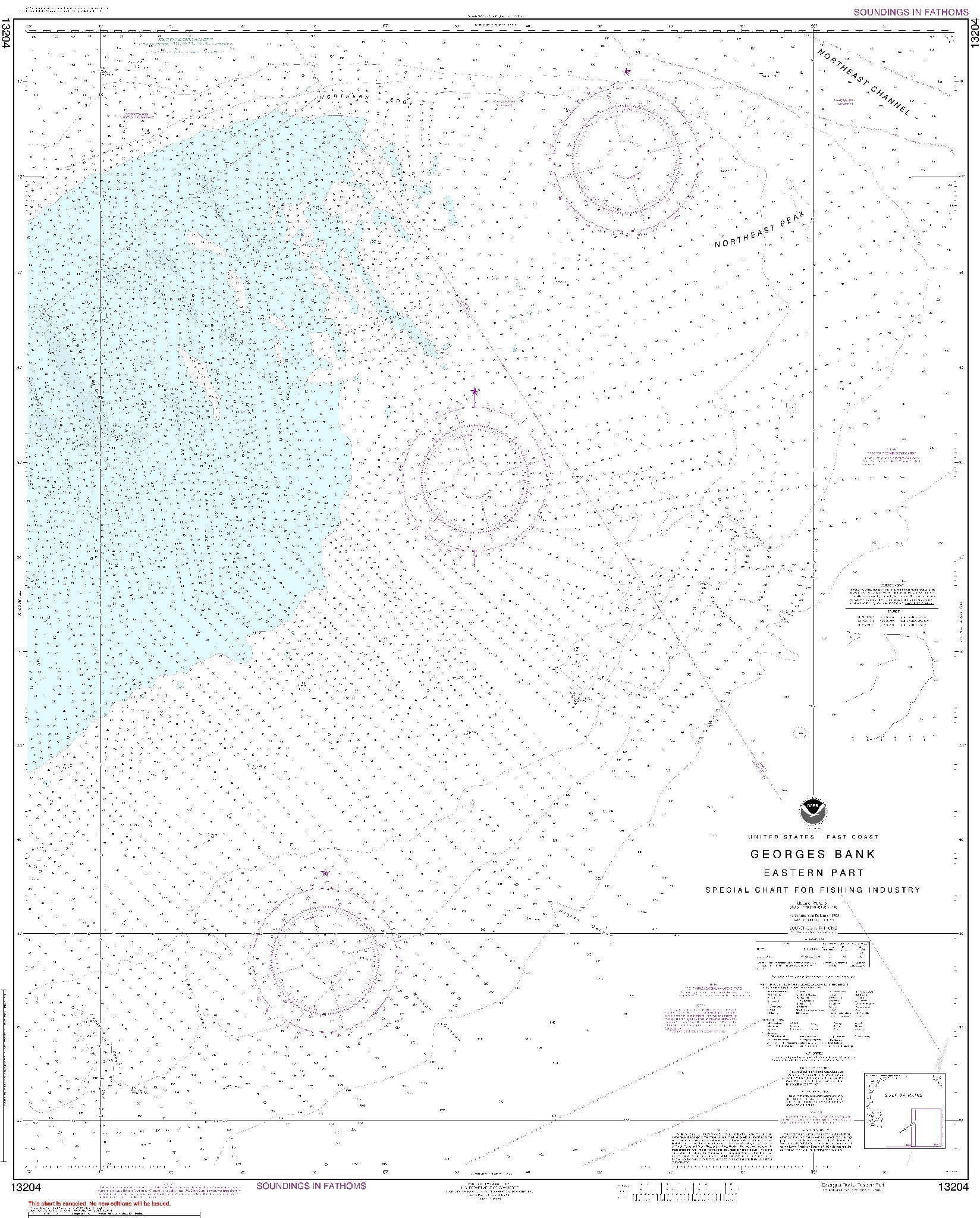 Georges Bank-Eastern Part (13204) by NOAA