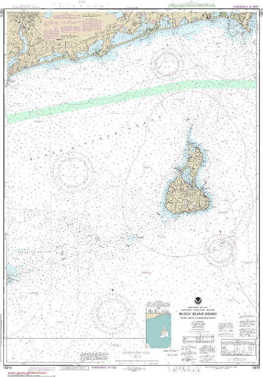 Block Island Sound - Point Judith to Montauk Point (13215) by NOAA