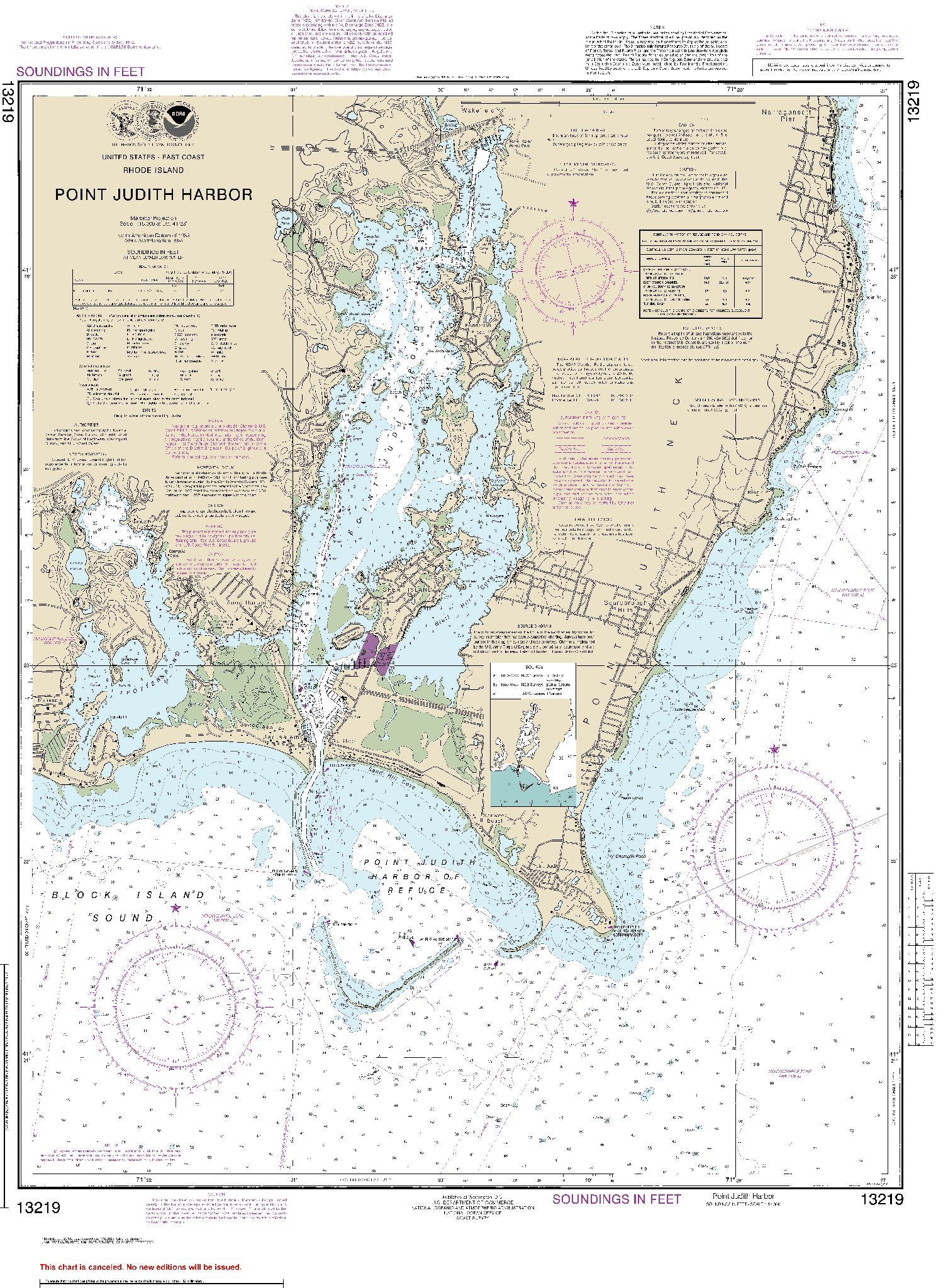 Point Judith Harbor (13219) by NOAA