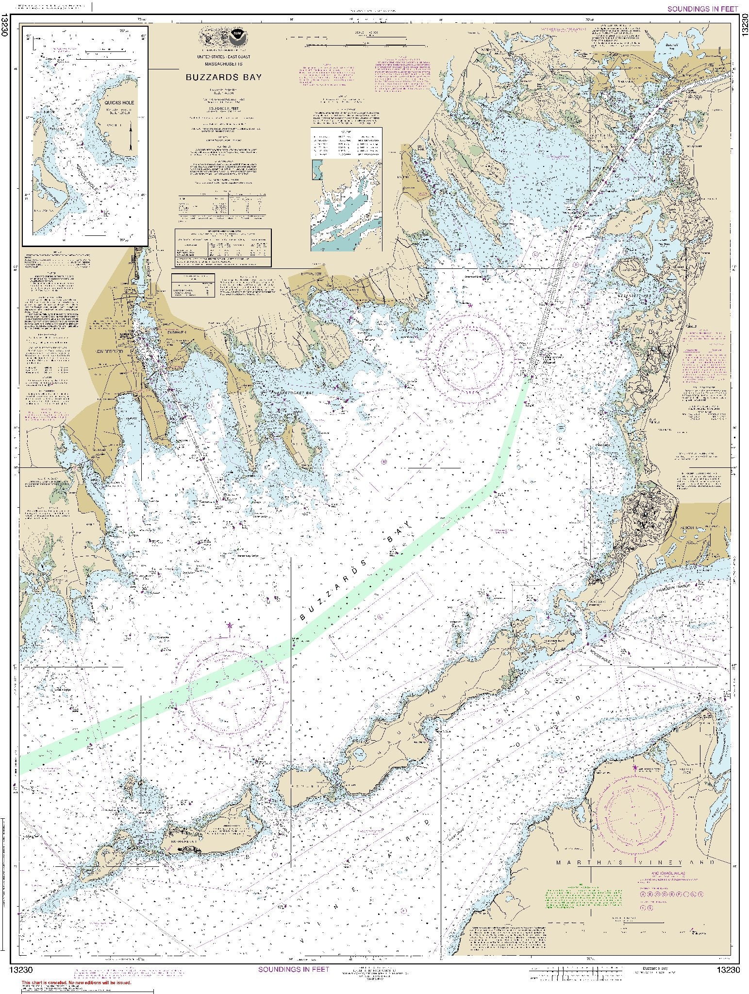 Buzzards Bay (13230) by NOAA