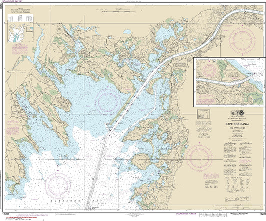Cape Cod Canal and Approaches (13236) by NOAA
