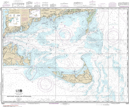 Nantucket Sound and Approaches (13237) by NOAA