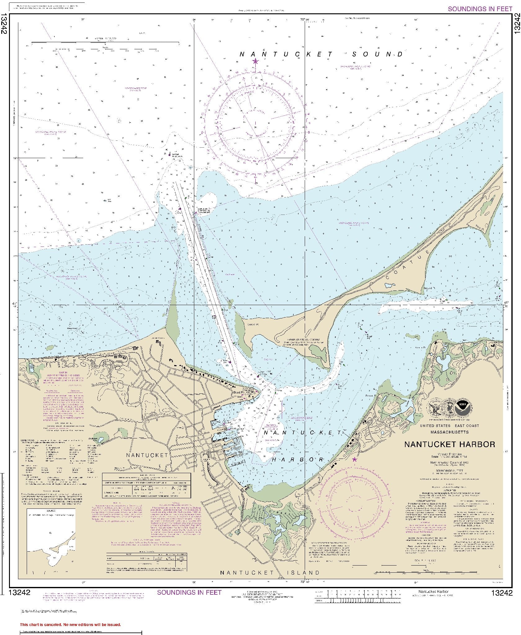 Nantucket Harbor (13242) by NOAA