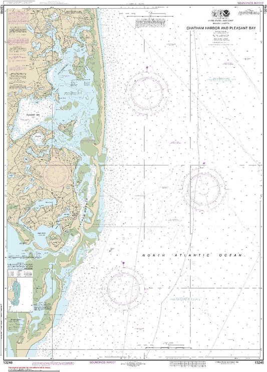 Chatham Harbor and Pleasant Bay (13248) by NOAA