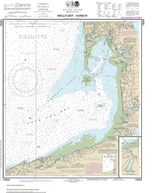 Wellfleet Harbor (13250) by NOAA