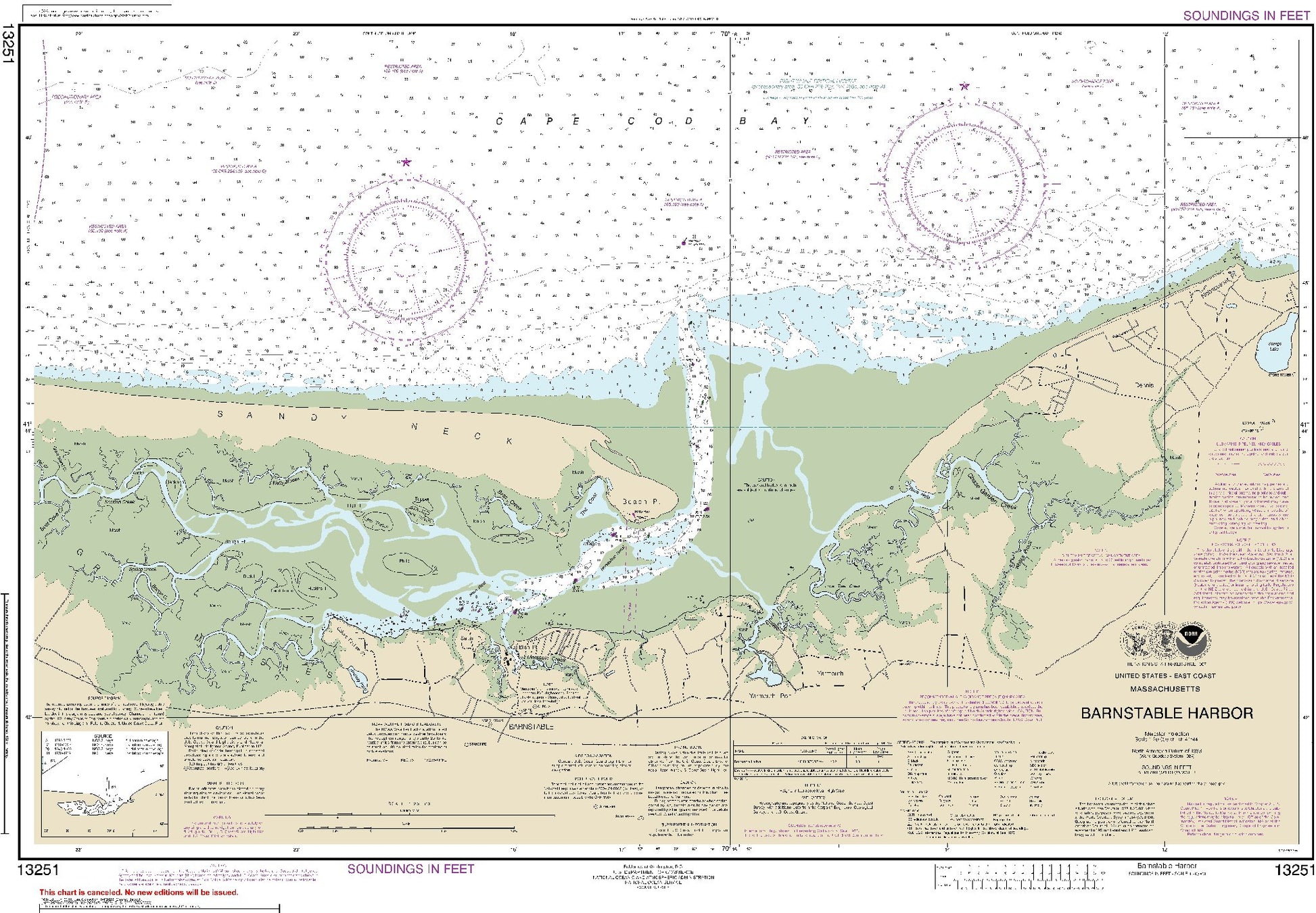 Barnstable Harbor (13251) by NOAA