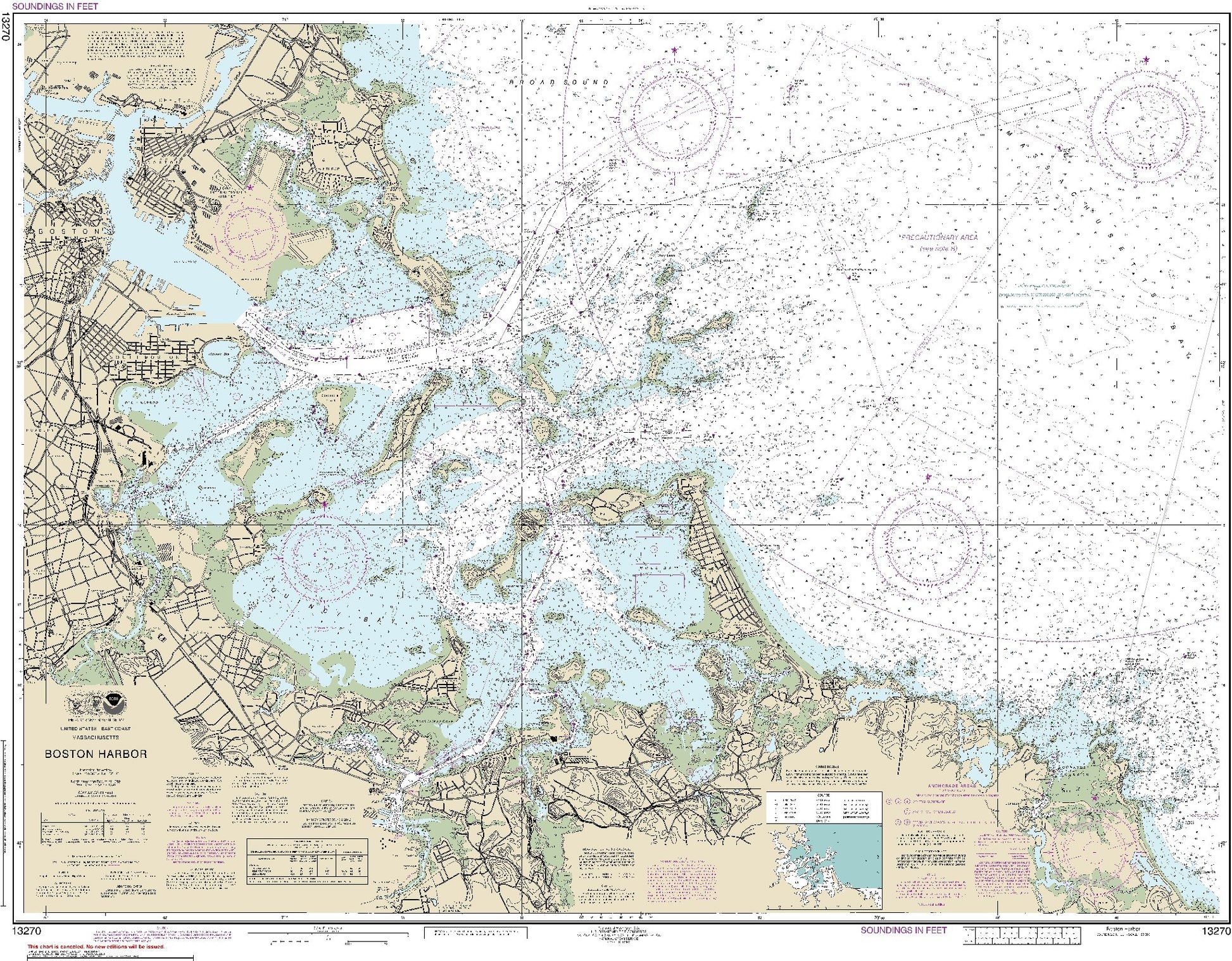 Boston Harbor (13270) by NOAA