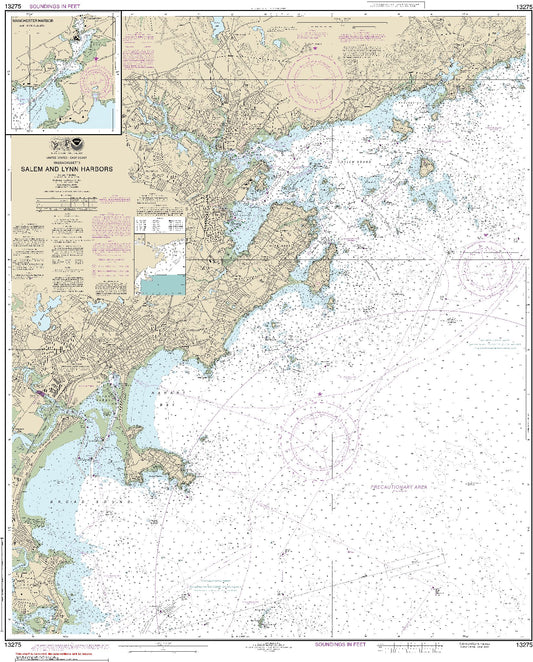 Salem and Lynn Harbors (13275) by NOAA