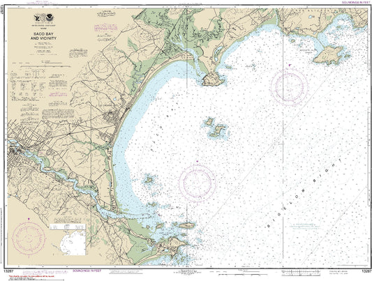 Saco Bay and Vicinity (13287) by NOAA