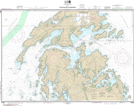 Fox Islands Thorofare (13308) by NOAA