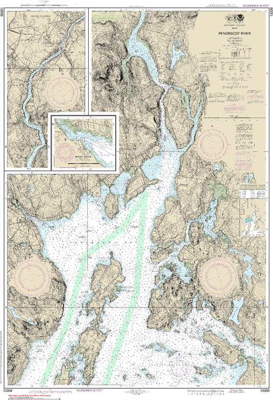 Penobscot River (13309) by NOAA