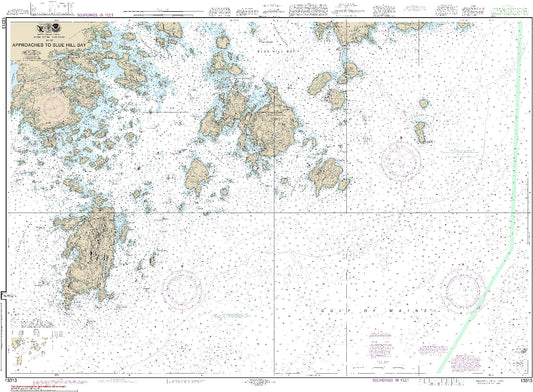 Approaches to Blue Hill Bay (13313) by NOAA