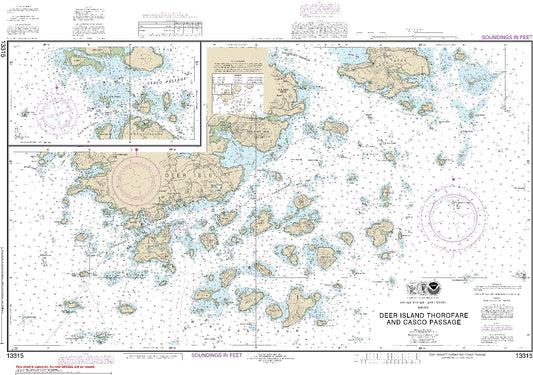 Deer Island Thorofare and Casco Passage (13315) by NOAA