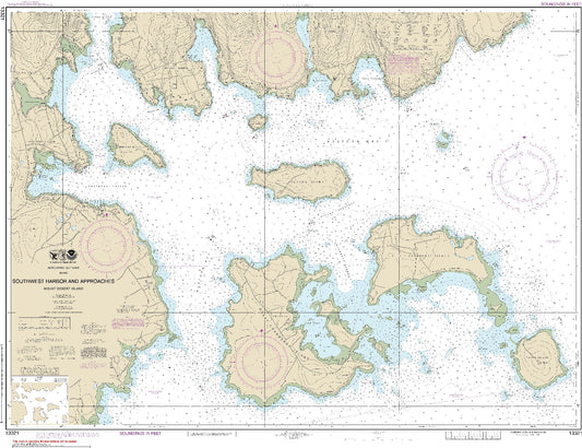 Southwest Harbor and Approaches (13321) by NOAA