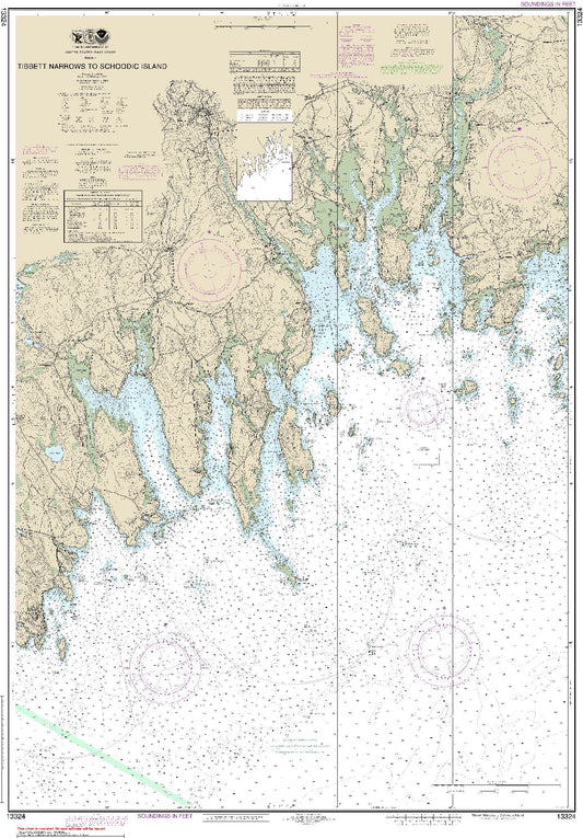 Tibbett Narrows to Schoodic Island (13324) by NOAA