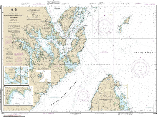 Grand Manan Channel - Northern Part (13394) by NOAA
