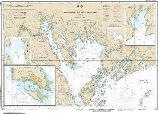 Passamaquoddy Bay and St. Croix River (13398) by NOAA