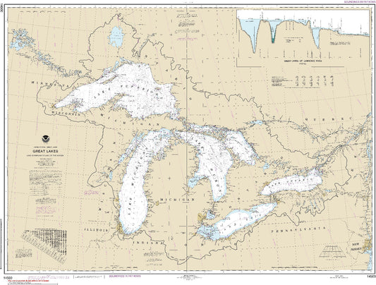 Great Lakes (14500) by NOAA