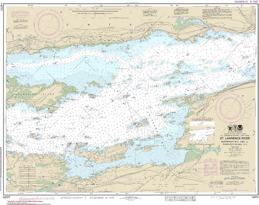 St. Lawrence River - Butternut Bay, Ont. to Ironsides Island, Ny (14771) by NOAA