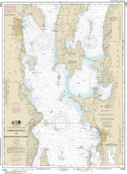 Cumberland Head to Four Brothers Islands (14782) by NOAA
