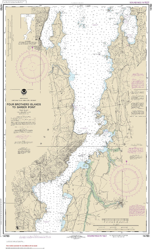 Four Brothers Islands to Barber Point (14783) by NOAA