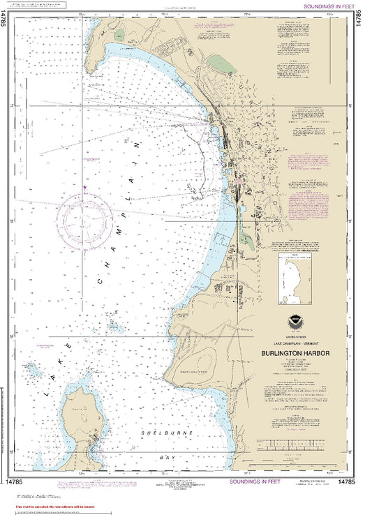 Burlington Harbor (14785) by NOAA