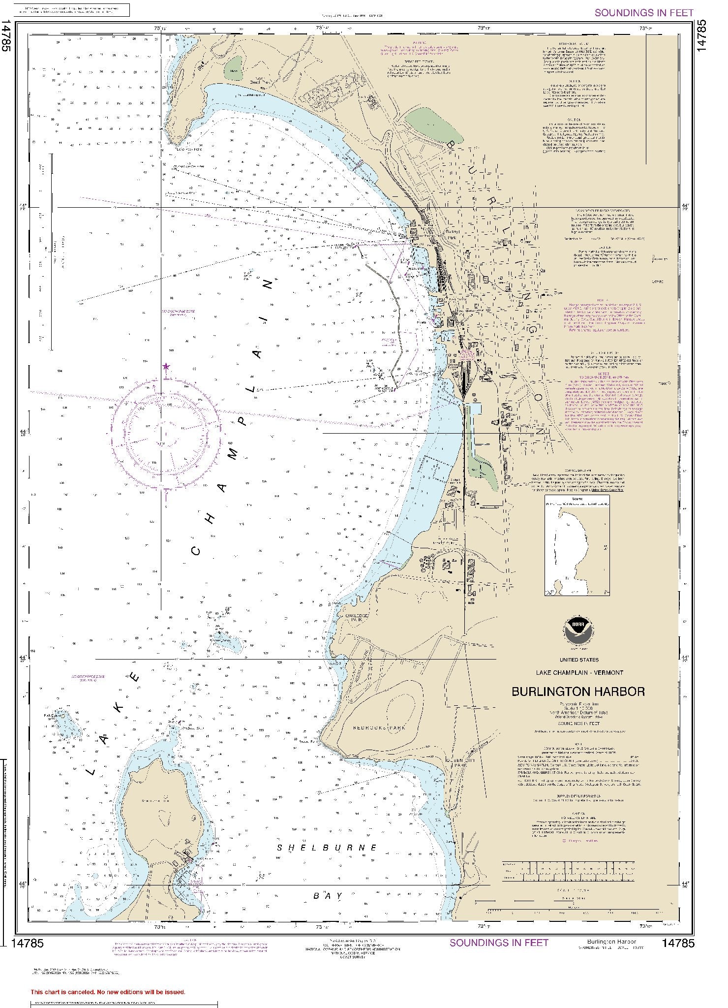 Burlington Harbor (14785) by NOAA