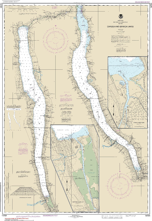 Cayuga and Seneca Lakes (14791) by NOAA