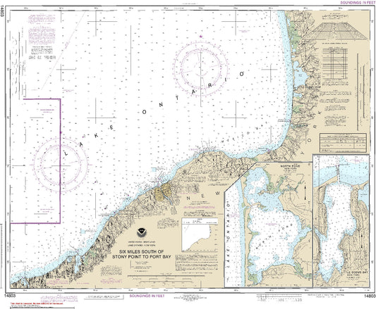 Six Miles South of Stony Point to Port Bay (14803) by NOAA