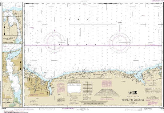 Port Bay to Long Pond (14804) by NOAA