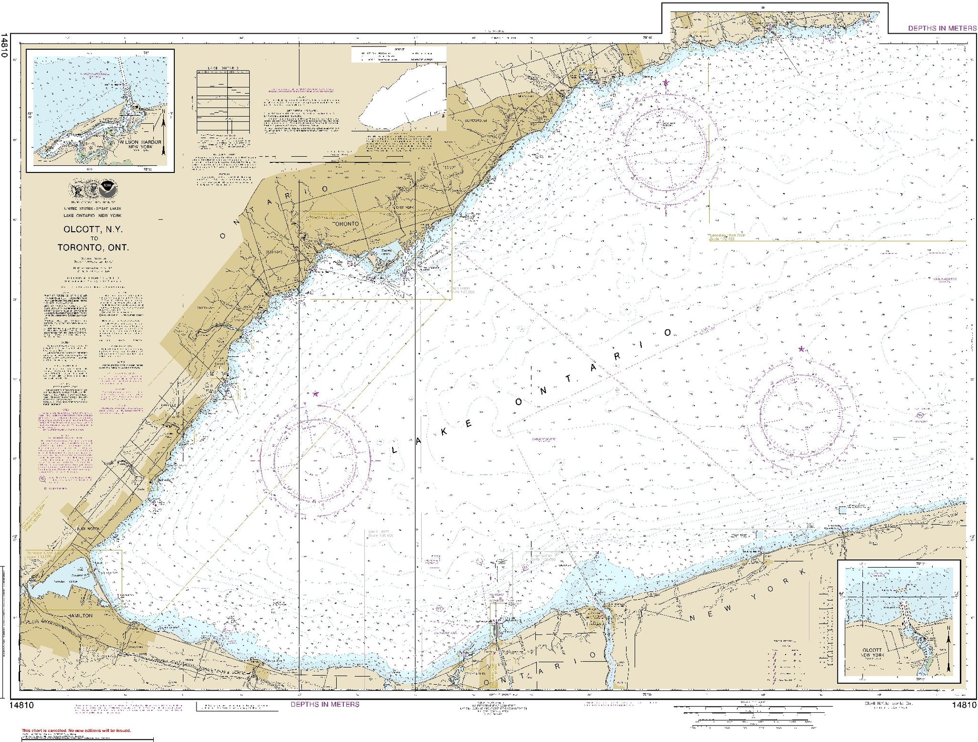 Olcott, N.Y. to Toronto, Ont. (14810) by NOAA