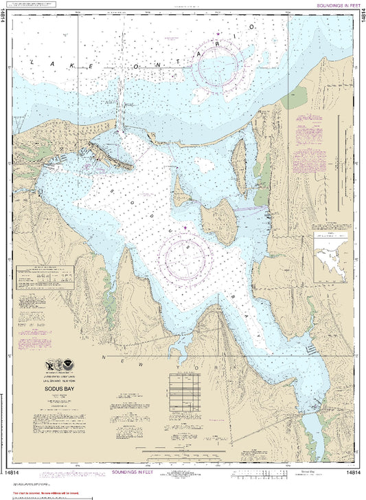 Sodus Bay (14814) by NOAA