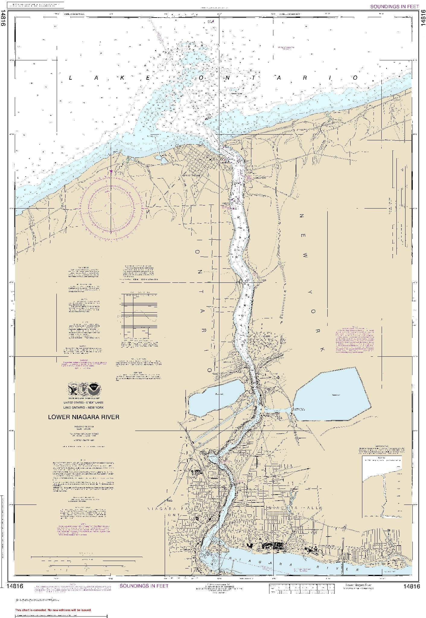 Lower Niagara River (14816) by NOAA