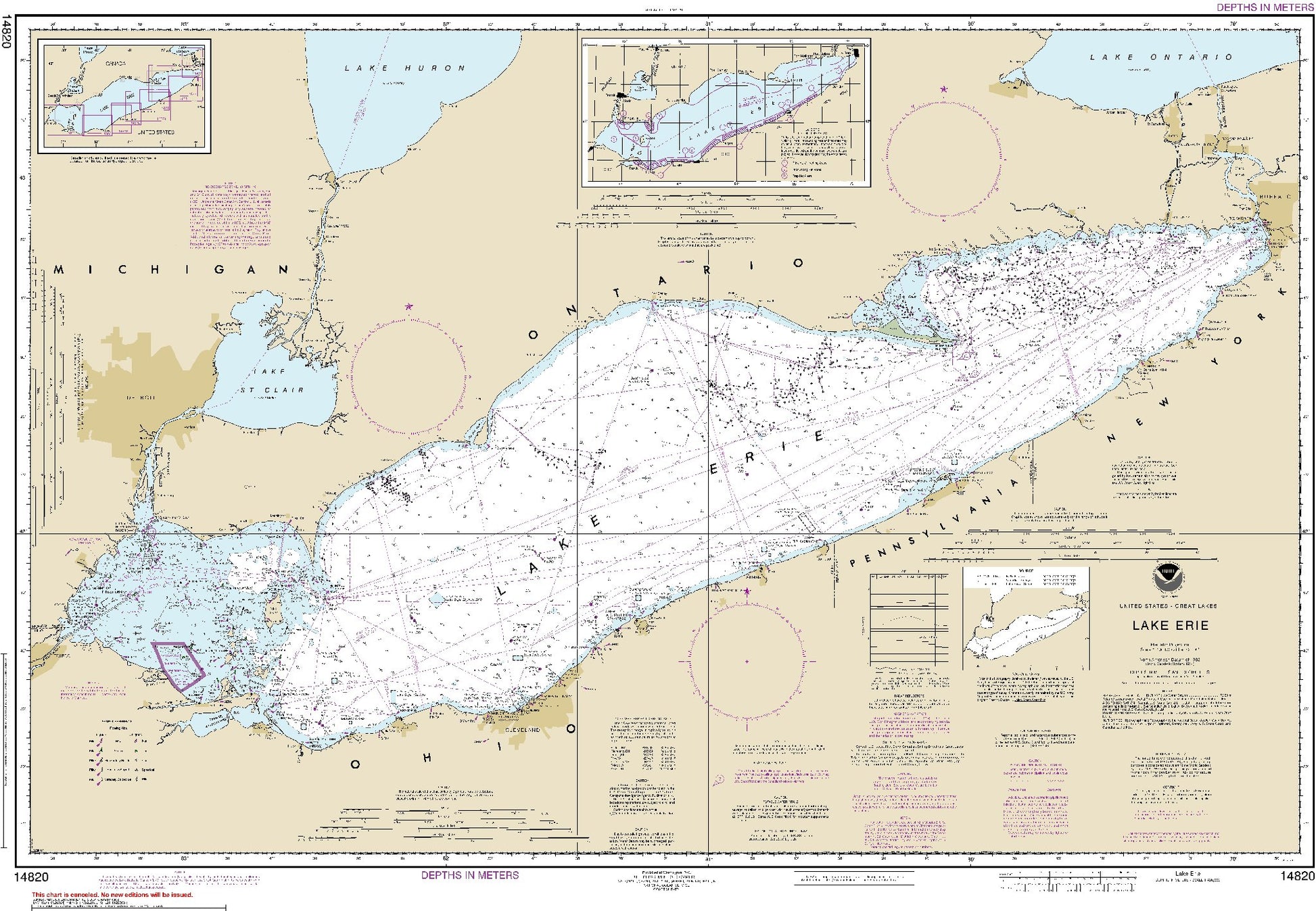 Lake Erie (14820) by NOAA