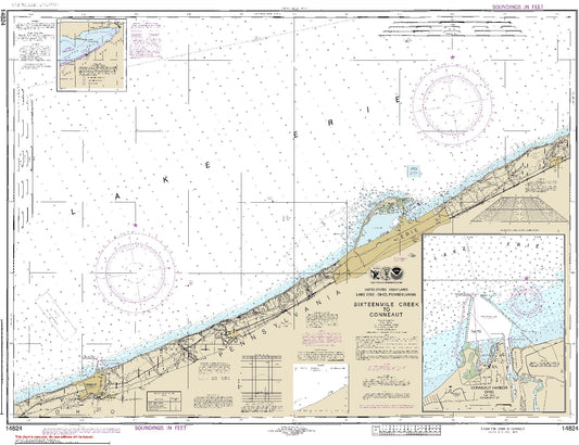 Sixteenmile Creek to Conneaut (14824) by NOAA