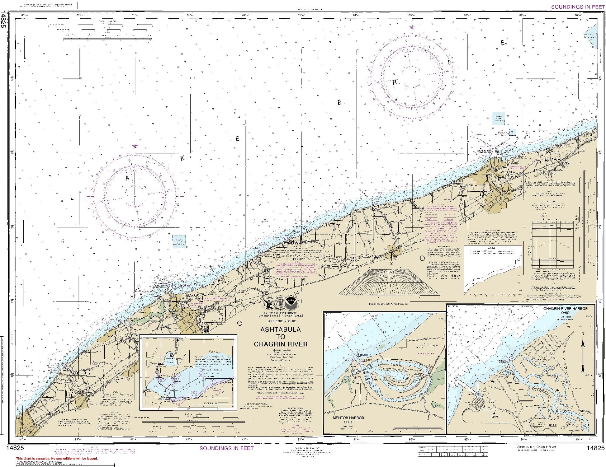 Ashtabula to Chagrin River (14825) by NOAA