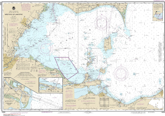 West End of Lake Erie (14830) by NOAA