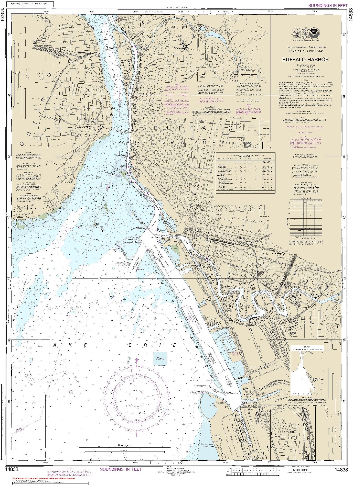 Buffalo Harbor (14833) by NOAA