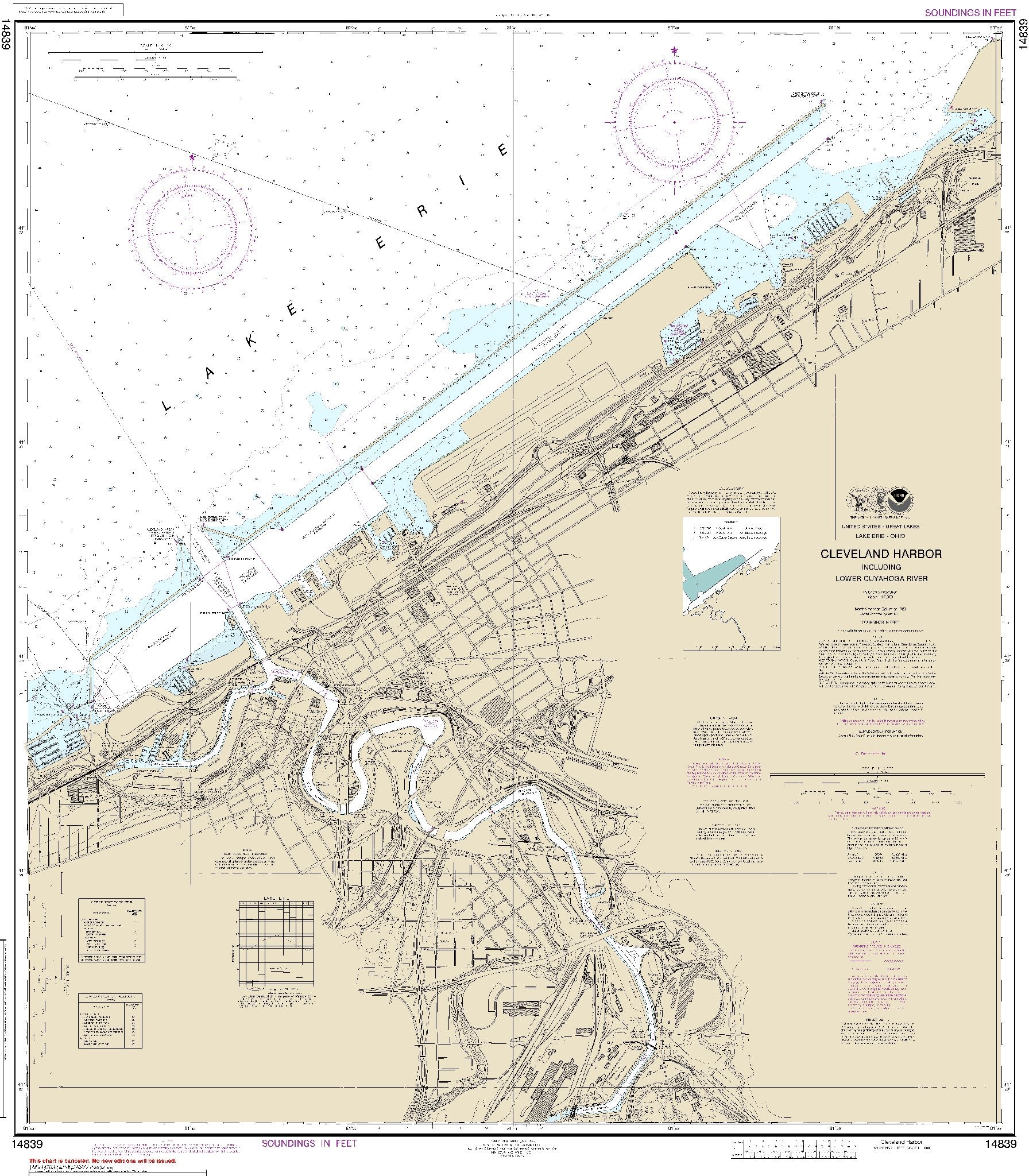 Cleveland Harbor (14839) by NOAA