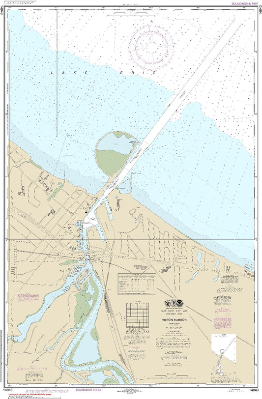Huron Harbor (14843) by NOAA