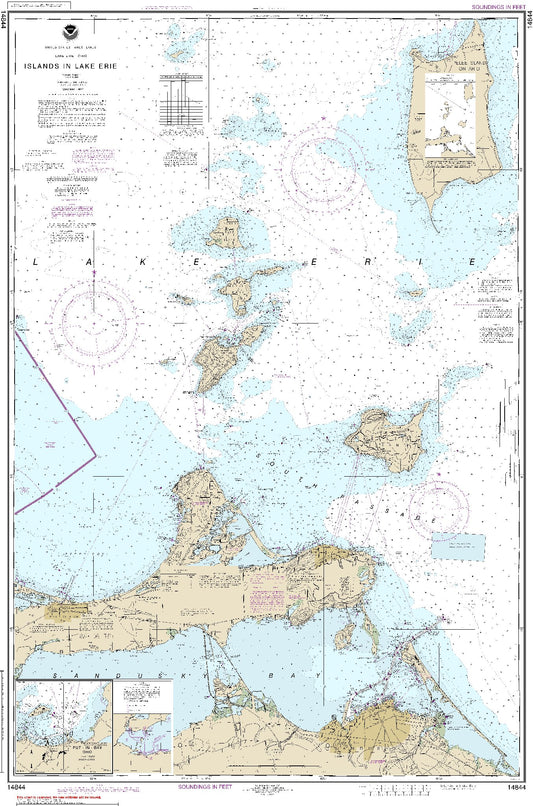 Islands In Lake Erie (14844) by NOAA